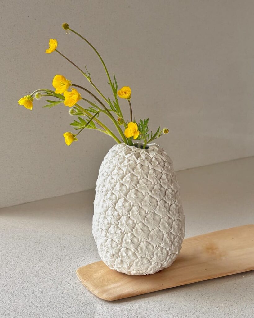 Botanical Pineapple Vase